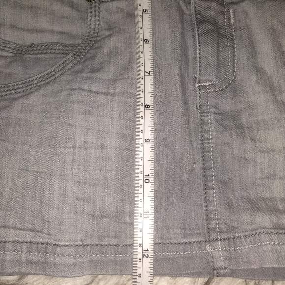 Guess Jeans - Gray Jean Skirt - Picture 8 of 10
